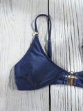 Miyouj Triangle Swimwear Sexy Swimsuits Solid Bikini String Bathsuit Women's Two Piece Suit Push Up Swimsuit High Cut Bikini Set
