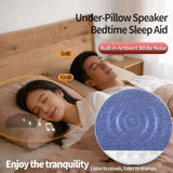 Under Pillow Mini Speaker 5.4 Hifi Stereo Sound Machine White Noise With 30/60/90 Min Timer For Bedroom Sleep