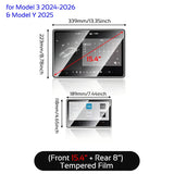 for Tesla Model 3 Highland 2024-2026 Y Juniper HD Tempered Glass Film Screen Protector Navigation Protective Cover Accessories