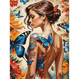 GATYZTORY DIY Painting By Numbers Figure Handpainted Acrylic Paint Women On Canvas Home Wall Art For Living Room DIY Gift