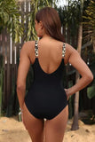 S - XXL Twist Front V Neck One Piece Swimsuit Women Swimwear Female Slim Monokini Backless Bathing Suit Swim Beachwear Bodysuit