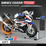 Remote start 1:6 For BMW S1000RR alloy die-casting motorcycle model sound light dynamic collection hobbies birthday Gift boys