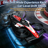 NEW 1:30 Mini RC Flying Cars Air-Ground 2-in-1 Professional Dual Mode Quadcopter Racing Electric Transforming Toy Boy Ideal Gift