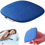 Riksoin Pillow Speaker for Sleeping, 100 White Noise + App, Ultra-Thin Flat Bluetooth, for Side Sleeper, Auto-Off Timer (Blue)