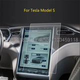 Tempered Glass Screen Protector Film For Tesla Model S 2014-2021  17 inch Car gps Navigation radio  anti-scratch accessories