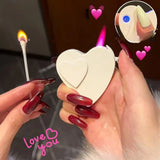 New 520 Love Electric Dual-Use Windproof Lighter Valentine's Day Gift