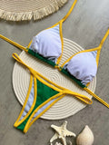 Asymmetric G String Bikinis Mini Micro Thong Bikini Female Swimsuit Women Swimwear Two-pieces Bikini Set Brazilian Bathing Suit