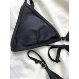 New Sexy Thong Tiny Mini Bikini Female Swimsuit Women Swimwear Two-Pieces Bikini Set Padded Bather Bathing Suit Swim Lady V3063