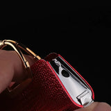 Mini Fashion Women's Bag Inflatable Lighter Open Flame Butane Gas Metal Lighter Women's Gift Cigarette Accessories
