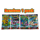 360Pcs/Set Pokemon Card MEGA EVOLUTION Phantasmal Scarlet Violet 151 Black Bolt English Booster Battle Transaction Card Toys
