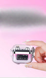 Waterproof Lighter Double Arc Mini Electronic Windproof Lighter Electric Transparent USB Rechargeable Lighters Outdoor Camping