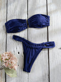 Miyouj 2026 Bikinis Leopard Swimsuit Bandage Bath Wear Sexy Piece Suits Low Waist Swimwear Triangle Bathsuit Summer Biquini