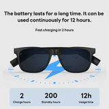 Lenovo AI Smart Wireless Glasses Bluetooth Sunglasses Remote 8K Control Touch Photo Camera Recording Voice Assistant Translator