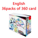 360Pcs English Pocket Card Prismatic Evolutions Scarlet Violet 151 Destined Rivals Black Bolt English Booster Battle Transactio