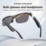 Lenovo 8K HD AI Smart Glasses AI Translation Hands-Free Calling AI Chat Logging Music Playback Smart Sunglasses for Men  New