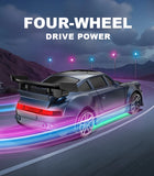1/64 Scale Drift RC Car 2.4G Desktop Mini Racing Model with ESP 4WD Remote Control Vehicle Toy For Adults Kids Ideal Gift