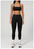 2PCS Yoga Suit Women Tracksuit Sports Bra High Waist Leggings Outfit Gym Set Fitness Athletic Wear Workout Clothes Sportswear