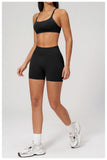 2PCS Yoga Suit Women Tracksuit Sports Bra High Waist Leggings Outfit Gym Set Fitness Athletic Wear Workout Clothes Sportswear