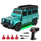 1/64 Scale Drift RC Car 2.4G Desktop Mini Racing Model with ESP 4WD Remote Control Vehicle Toy For Adults Kids Ideal Gift