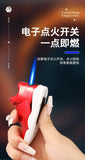 Innovative Personalized Basketball Shoe Keychain Lighter, Stylish Inflatable Windproof Jet Lighter Bag Hanging Ornament for Men