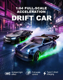 1/64 Scale Drift RC Car 2.4G Desktop Mini Racing Model with ESP 4WD Remote Control Vehicle Toy For Adults Kids Ideal Gift