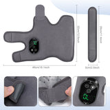 Electric foot and hand massager can vibrate and heat the ankles and ankles, and the bracket joints are portable, which can relax