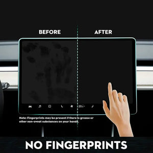 15 Inch Tempered Glass For Tesla Model 3 Y Center Control Navigation Screen Glass Film 9H Matte Anti Fingerprint Accessory