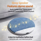 Under Pillow Mini Speaker 5.4 Hifi Stereo Sound Machine White Noise With 30/60/90 Min Timer For Bedroom Sleep