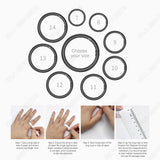 All Size（6-14） Smart Ring for Women Men Healthy Heart Rater Blood pressure Monitor Waterproof Take Photo Control Smartring Sport