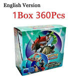 360Pcs Pokemon Trading Card GameCards Prismatic Evolutions Scarlet Violet Pokemon English Booster Battle Transaction Gifts
