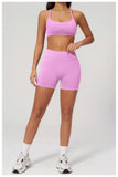 2PCS Yoga Suit Women Tracksuit Sports Bra High Waist Leggings Outfit Gym Set Fitness Athletic Wear Workout Clothes Sportswear