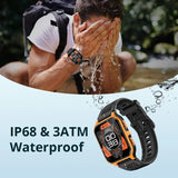 COLMI P73 1.9" Outdoor Military Smart Watch Men Bluetooth Call Smartwatch For Xiaomi Android IOS, IP68 Waterproof Fitness Watch