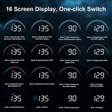 M8 Car HUD Head Up Display OBD2 Overspeed Warning Auto Electronic Water Temperature LED Digital Projector Windshield