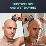 Solimpia 6-Blade Electric Shaver for Man Portable Magnetic Charging Bald Head Trimmer Multi-Functional Shaving Machine