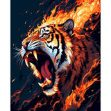 GATYZTORY Diy Paint By Numbers For Adults Beginners Wolf Animals Acrylic Painting By Number Kits Home Decoration Frameless