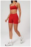 2PCS Yoga Suit Women Tracksuit Sports Bra High Waist Leggings Outfit Gym Set Fitness Athletic Wear Workout Clothes Sportswear