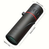 2000X25 high-definition outdoor hiking optical single tube mini portable focusing single tube telescope concert sightseeing moun