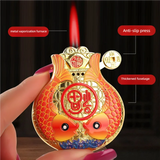Lucky Bag Fun Welfare Design Double Fish Windproof Lighter Inflatable Blue Flame Giant Discount Butane Lighter