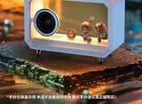 DIY Transparent Bluetooth Speaker RGB Colorful Lighting Computer Subwoofer Desktop Audio with High Volume Display BT AUX Play