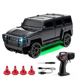1/64 Scale Drift RC Car 2.4G Desktop Mini Racing Model with ESP 4WD Remote Control Vehicle Toy For Adults Kids Ideal Gift