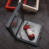 Metal Mini Pendant Lighter Outdoor Cigar Butane Unique Keychain Inflatable Lighter Personalized Smoking Gift