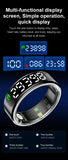 Smart Ring Display Screen and Touch, Wireless Charging,Smart Control,Health Manager,5ATM Waterproof For Men Women New Rings