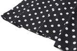 Elegant Off-Shoulder Polka Dot Mini Dress Women's Sleeveless Backless High Waist Y2K Summer Fashion Club Party Gown