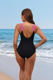 S - XXL Twist Front V Neck One Piece Swimsuit Women Swimwear Female Slim Monokini Backless Bathing Suit Swim Beachwear Bodysuit