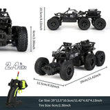 6-Wheel 4WD RC Off-Road Climbing Truck, Remote Control Car Toy, Perfect Gift for Kids  Control Trucks Boys Toys for Children