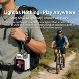 GAMINJA Powerful Bluetooth Speaker Bass Wireless Outdoor Speakers LED Display Screen with RGB Desktop Subwoofer