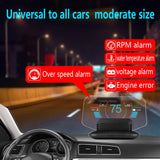 C1 Navigation Projection For HUD OBD2 GPS Bluetooth-compatible Auto Head Up Display Overspeed RPM Voltage Warning Car Parts