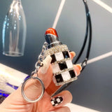 Luxury Diamond Lipstick Inflatable Lighter Mini Butane Pink Water Diamond Portable Lighter High End Women's Smoking Gift