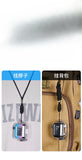 Waterproof Lighter Double Arc Mini Electronic Windproof Lighter Electric Transparent USB Rechargeable Lighters Outdoor Camping