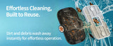 Cordless Robotic Pool Cleaner with 210Mins Long Runtime Automatic Pool Vacuum Smart Path Planning Auto-Parking Large Coverage Up to 2200 Sq.Ft